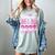 Graduation 2025 Proud Mom Of 2025 Graduate Floral Women Women's Comfort Colors T-Shirt Bay