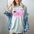 Graduation 2027 Senior 2027 Class Of 2027 Coquette Pink Girl Women's Comfort Colors T-Shirt Bay