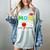 Graduation Proud Mom Of 2025 Kindergarten Graduate Women's Comfort Colors T-Shirt Bay