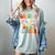 Groovy Goodbye 7th Grade Graduation Hello Summer Kids Women's Comfort Colors T-Shirt Bay