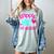 Happy Last Day Of First 1st Grade Teacher Student Graduation Women's Comfort Colors T-Shirt Bay