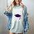 High School Graduation T Shirt Flag College Graduation Women's Comfort Colors T-Shirt Bay