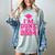 I'm Done Class Of 2024 Pink Girls Women Graduation Women's Comfort Colors T-Shirt Bay