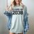 Kindergarten Class Of 2038 First Day School Graduation Women's Comfort Colors T-Shirt Bay