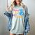 Last Day Of School Peace Out Grade 4 Graduation Kids Women's Comfort Colors T-Shirt Bay