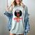 Master Degree Graduation Gifts Black Girl Women's Comfort Colors T-Shirt Bay