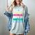 Masters In Education Degree Graduation Women MeD Women's Comfort Colors T-Shirt Bay
