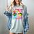 Peace Out 5th Grade Tie Dye Graduation Last Day Of School Women's Comfort Colors T-Shirt Bay