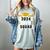 Prom Squad 2024 High School Graduation Party Premium Women's Comfort Colors T-Shirt Bay