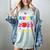 Proud Aunt Of 2023 Pre-K Graduate Senior Graduation Matching Women's Comfort Colors T-Shirt Bay