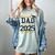 Proud Dad Of a 2025 Senior Graduation Women's Comfort Colors T-Shirt Bay