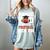 Proud Dad Of a Football Senior 2026 Graduation Women's Comfort Colors T-Shirt Bay