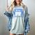 Proud Dad Of Two 2019 Graduates Twin Papa Graduation Women's Comfort Colors T-Shirt Bay