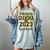 Proud Grandma Of A 2023 Graduate Graduation Women's Comfort Colors T-Shirt Bay