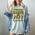 Proud Grandpa Of A 2023 Graduate Graduation Women's Comfort Colors T-Shirt Bay