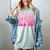 Proud Mom Of a 2025 Graduate Class Senior Graduation Mother Women's Comfort Colors T-Shirt Bay