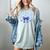 Senior 2026 Class Of 2026 Toile Coquette Bow Graduation 2026 Women's Comfort Colors T-Shirt Bay