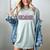 Senior 2026 Coquette Bow Class Of 2026 Graduation Graduate Women's Comfort Colors T-Shirt Bay