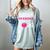 Senior Cheerleader Grandma Cheer Class Of 2026 Graduation Women's Comfort Colors T-Shirt Bay