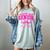 Senior Class Of 2026 Coquette Pink Bow Graduation 2026 Women's Comfort Colors T-Shirt Bay
