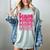 Senior Class Of 2026 Pink Coquette Bow Graduation 2026 Women's Comfort Colors T-Shirt Bay