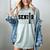 Senior Class Of 2026 Varsity Text Graduation Women's Comfort Colors T-Shirt Bay