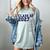 Senior Class Of 2027 Graduation Year High School & College Women's Comfort Colors T-Shirt Bay