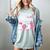 Senior Mom Of A Class Of 2022 Heart School Graduation Women's Comfort Colors T-Shirt Bay