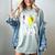 Senior Papa Class Of 2026 Baseball Softball Graduation Heart Women's Comfort Colors T-Shirt Bay