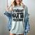 Straight Outta Preschool Graduation Cap Gown 2022 Cute Women's Comfort Colors T-Shirt Bay