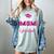 Super Proud Mom Of 2025 Graduate Senior Graduation Family Women's Comfort Colors T-Shirt Bay
