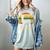 Test Day No Probllama Silhouette Teacher Student Graduation Women's Comfort Colors T-Shirt Bay