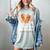 Women's Senior Niece Class Of 2026 Basketball Graduation Heart Women's Comfort Colors T-Shirt Bay