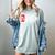 1 Social Battery Sarcastic Introverted Men Women Women's Comfort Colors T-Shirt Denim