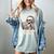 1900s Sarcasm Humor Be Patient With Me I'm From The 1900s Women's Comfort Colors T-Shirt Denim