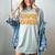 1980s Nostalgia Arcade Gamer Retro Video Game Novelty Women's Comfort Colors T-Shirt Denim