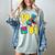 1981 Retro Raised In The 80s Old School Nostalgia Vibes Women's Comfort Colors T-Shirt Denim