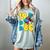 1986 Retro Raised In The 80s Old School Nostalgia Vibes Women's Comfort Colors T-Shirt Denim