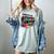 80s 90s Hip Hop Nostalgia Retro Boombox Music Lovers Women's Comfort Colors T-Shirt Denim