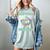 80s 90s Nostalgia Magic Cube Retro Party Costume Women's Comfort Colors T-Shirt Denim