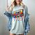 80s 90s Retro Party Costume Nostalgia Cassette Women's Comfort Colors T-Shirt Denim