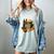 80's & 90's Nostalgia T- Shirt I Miss Movie Night Women's Comfort Colors T-Shirt Denim