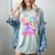 80's Baby 90's Made Me 1980s 1990s Nostalgia Retro Party Women's Comfort Colors T-Shirt Denim