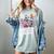 80's Cartoon Heroes Apparel For Retro Nostalgia Fans Women's Comfort Colors T-Shirt Denim
