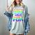 80's Girls Just Wanna Have Fun Nostalgia 1980s Style Premium Tri-Blend Women's Comfort Colors T-Shirt Denim