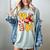 80s Vibes Mixed Tapes & Roller Skates 1981 Nostalgia Retro Women's Comfort Colors T-Shirt Denim