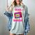 90s Rad Squad Retro Television 90s Aesthetic Nostalgia Women's Comfort Colors T-Shirt Denim