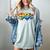 90s Retro Pop Art Rainbow Lips Nostalgia Costume 90s Women's Comfort Colors T-Shirt Denim 90s Retro Pop Art Rainbow Lips Nostalgia Costume 90s Women's Comfort Colors T-Shirt Denim