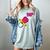 90’s Ring Retro Nostalgia Colorful Throwback Women's Comfort Colors T-Shirt Denim