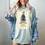 American Girl Meet Molly Book Cover Women's Comfort Colors T-Shirt Denim American Girl Meet Molly Book Cover Women's Comfort Colors T-Shirt Denim